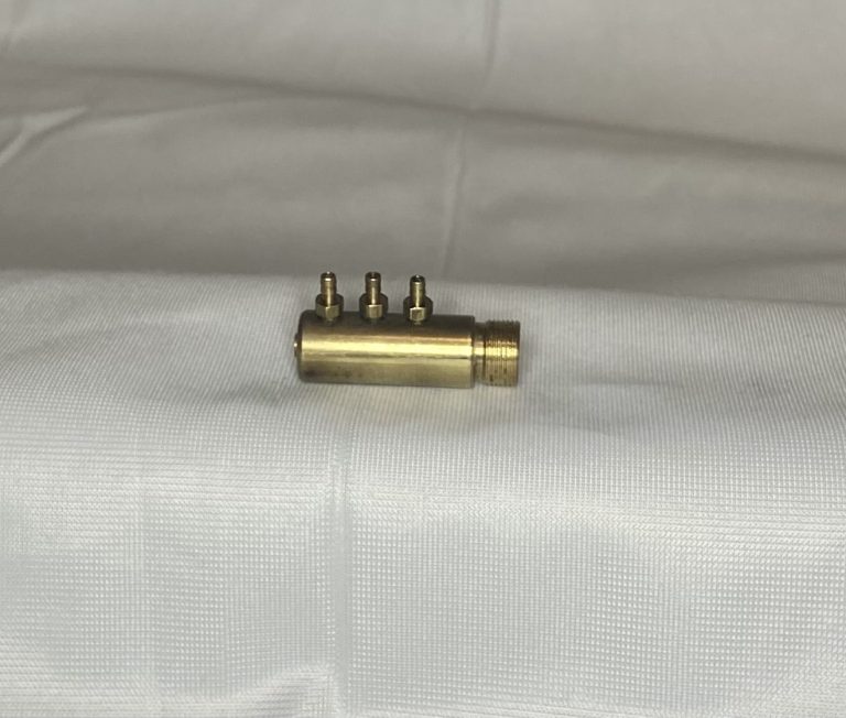 Worr Game Products Stock 3-Way In Brass