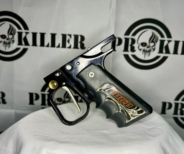 Worr Game Products WGP Autococker Hinge Frame w/ grips In Gloss Black